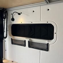 Load image into Gallery viewer, Mercedes Sprinter 10x33 Bunk Window Trim Ring with Storage Cubbies