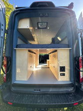 Load image into Gallery viewer, Transit 148" - Garage / Systems Cabinets with Lofted Bed
