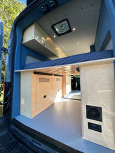 Load image into Gallery viewer, Transit 148" - Garage / Systems Cabinets with Lofted Bed