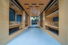 Load image into Gallery viewer, Transit 148" - Garage / Systems Cabinets with Lofted Bed