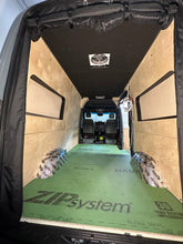 Load image into Gallery viewer, Sprinter 144" - Perfect - Cut Floor (Subfloor + Pre - Cut Flooring) - Swell Van Co.