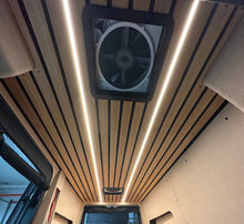 Load image into Gallery viewer, Sprinter 144" - Slatted Bamboo Ceiling - Swell Van Co.