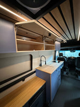 Load image into Gallery viewer, Sprinter 144" - Upper Cabinets (2 x 25" Sections) - Swell Van Co.