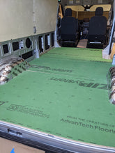 Load image into Gallery viewer, Transit 130" - Perfect - Cut Floor (Subfloor + Pre - Cut Flooring) - Swell Van Co.