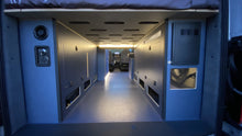 Load image into Gallery viewer, Transit 148" - Garage / Systems Cabinets with Lofted Bed