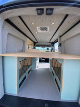Load image into Gallery viewer, Transit 130" - Lofted Bed with Garage / Systems Cabinets