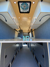 Load image into Gallery viewer, Transit 148" EXT - Lofted Bed with Garage / Systems Cabinets