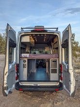 Load image into Gallery viewer, Transit 148" - Garage / Systems Cabinets with Lofted Bed