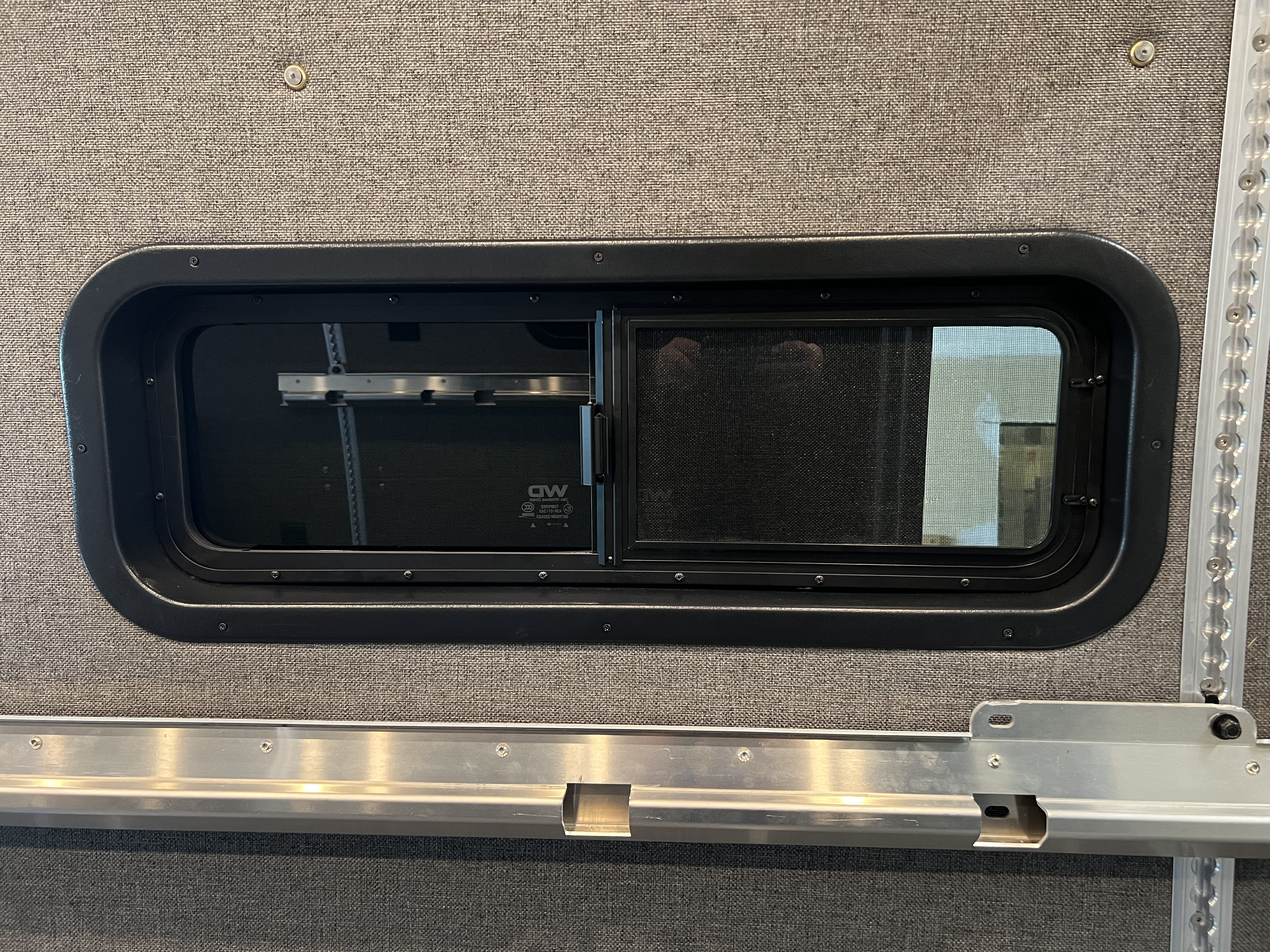 Ford Transit Rear Half-Slider Window Trim Ring