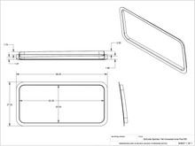 Load image into Gallery viewer, Sprinter 144 Innie Pocket Sleeper Pair (Rear Quarter Window Trim Rings)

