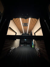 Load image into Gallery viewer, Sprinter 144&quot; - Slatted Bamboo Ceiling - Swell Van Co.
